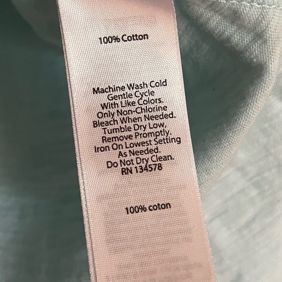 Vineyard Vines Blue Long Sleeve Tee - Picture 4 of 5